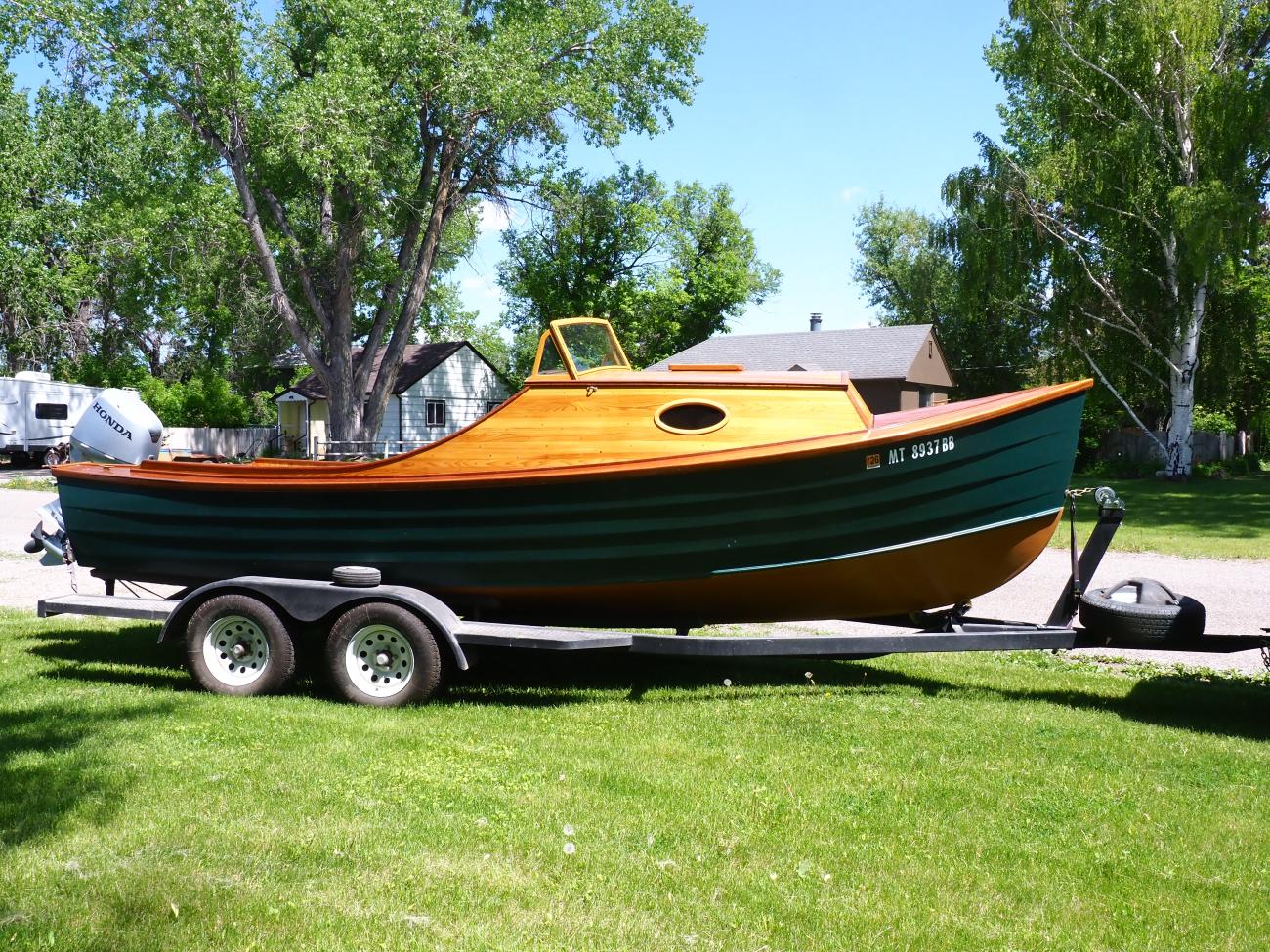 20' Rambler, Harry Bryant Offsets, $26,500. | Wooden Boat