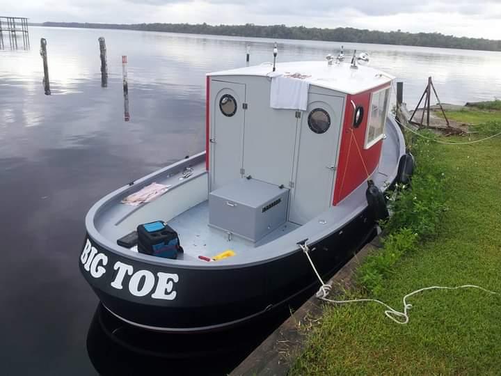 18ft Goliath mini tug | Wooden Boat