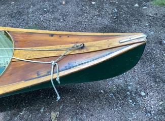 1884 Rice Lake Sailing Canoe