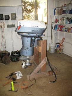 1960 16’ Thompson Seacoaster, engine evinrude 40-hp