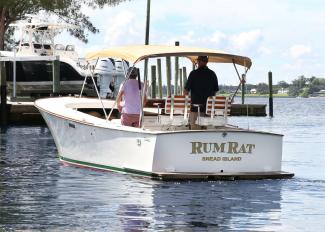 1970 LUZIER 26 CUSTOM CENTER CONSOLE