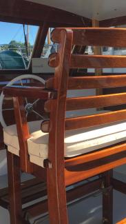 32' Lobster Yacht, Rock Oppa, seat chair