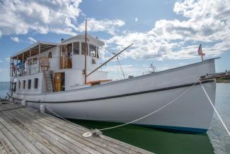 America Starboard side from front