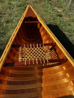 American Traders 13’ cedar canoe NEW