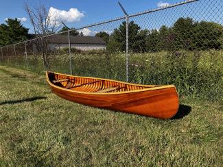 American Traders 13’ cedar canoe NEW