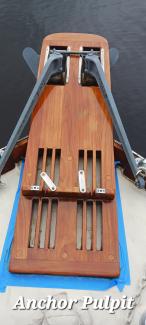 1959 Chris Craft  40' Sea Skiff  Lapstrake Hull $42,000, anchor pulpit