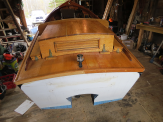 18' Handy Billy, inside, view of stern 