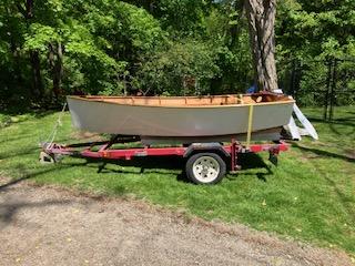 Bristol Seacraft Chick, on trailer port side view