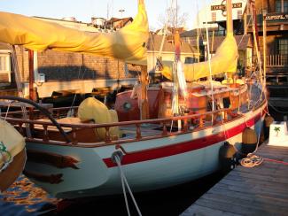 1968 Mariner 40 Ketch - Lovingly Maintained!, docked stern view