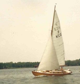 25’ Folkboat “Puffin” KC2 – Built in Denmark in 1950