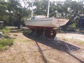 Trumpy Contract #386 "San Ban" 47'  Cutter Ketch. 