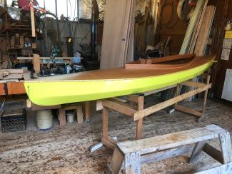 Fox Decked Sea Canoe For Sale, side view