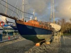 Shoal Water Classic, port side view bow end