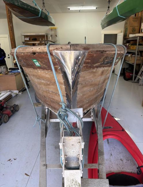 1950 Chris Craft 18' Utility 4 Project or Parts, bow view