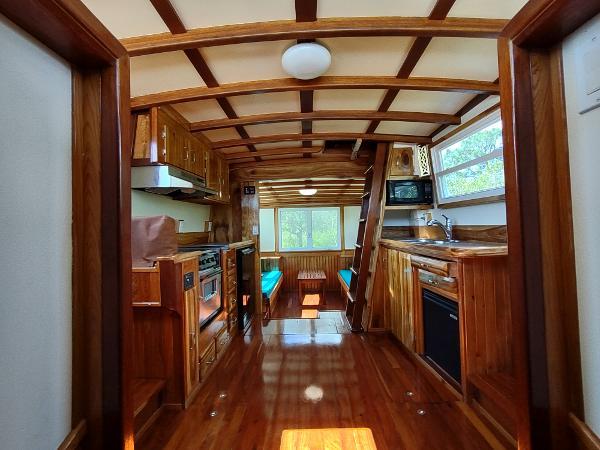 40' Lobster  Boat Custom Trawler, inside view