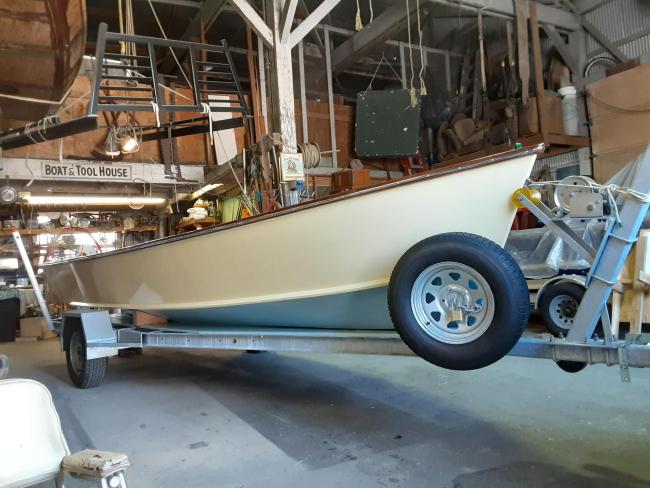 2022 Rescue Minor, on trailer, starboard side view