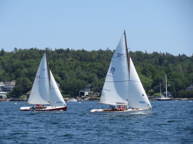 21’ all wood Boothbay Harbor One Design