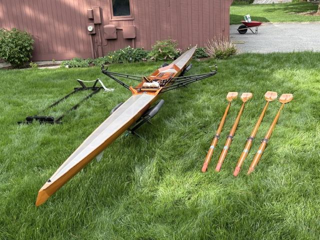 Classic Staempfli Single Scull--1976