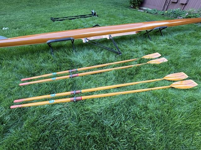 Classic Staempfli Single Scull--1976