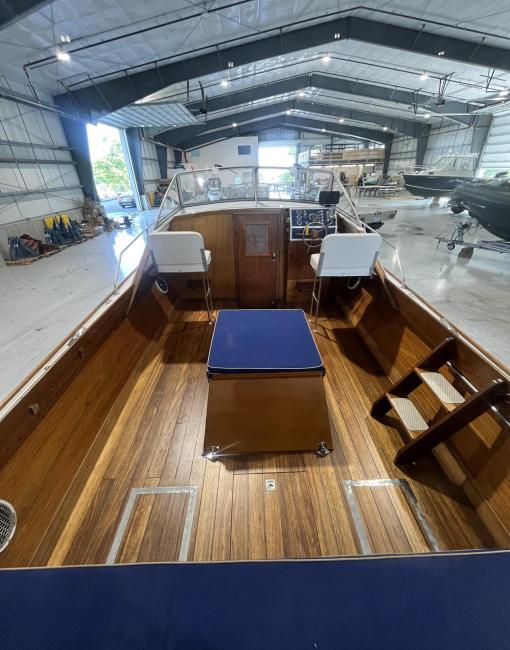 1968/2018 CHRIS-CRAFT CAVALIER CUTLASS 27, cockpit & dash