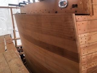 Howard Hughes’ personal yacht. 71', stern view