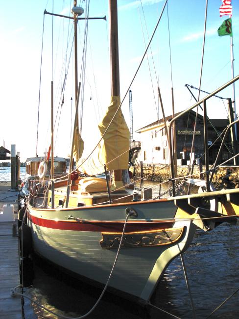 1968 Mariner 40 Ketch - Lovingly Maintained!, docked bow view