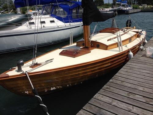 25’ Folkboat “Puffin” KC2 – Built in Denmark in 1950