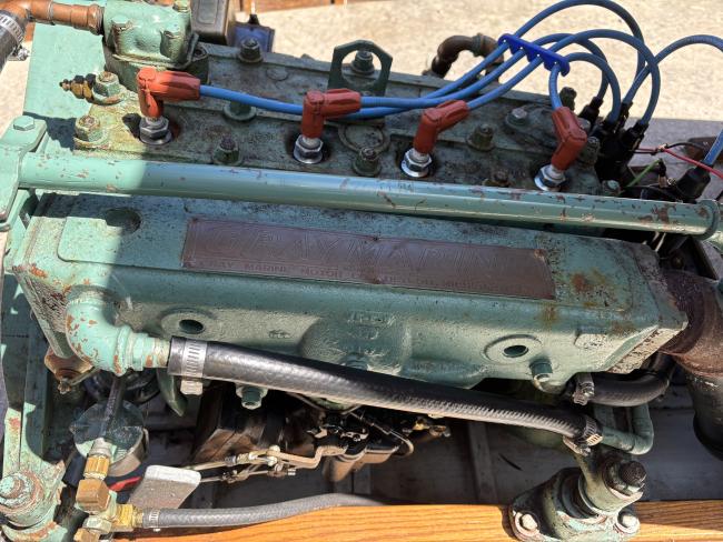 1956 Chris Craft Sea Skiff, engine