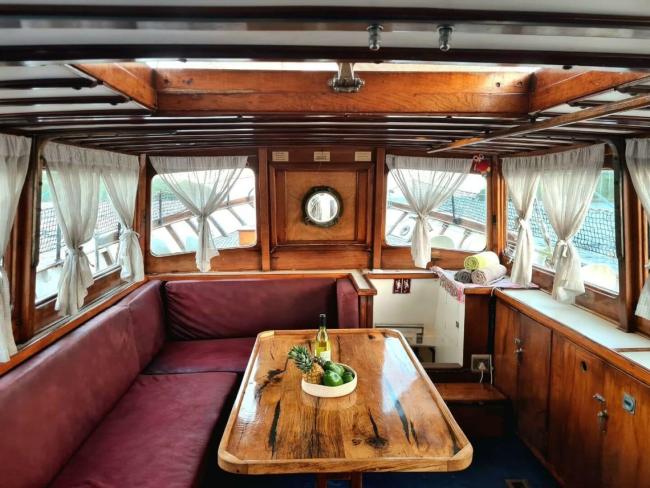 66' 1966 Custom 66 For Sale, inside view