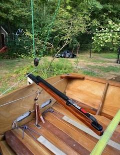 2008 Bristol Seacraft Penguin, up slcose view inside stern