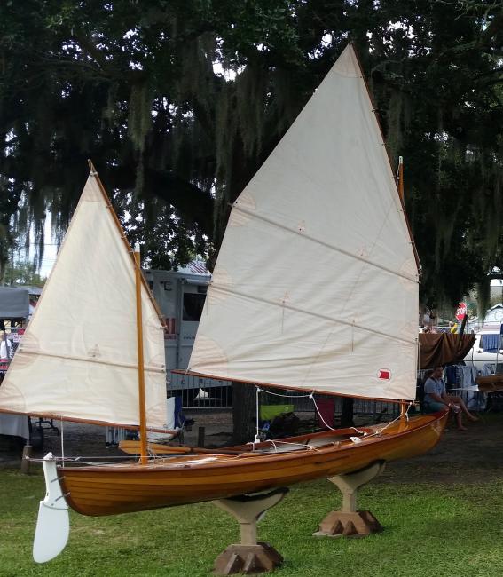 MacGregor Sailing Canoe, on the hard