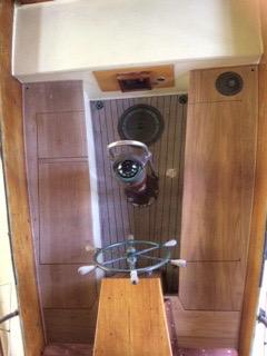 1959 33' Alden Malabar Sr. Sloop/Cutter (Model Q), upclose photo