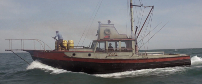 ORCA, underway port side view