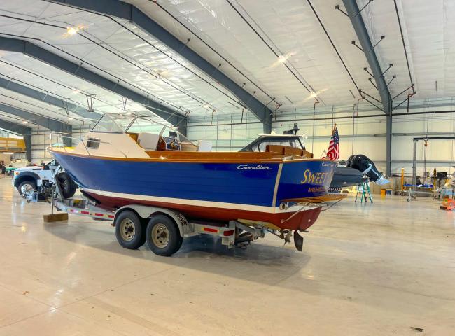 1968/2018 CHRIS-CRAFT CAVALIER CUTLASS 27, port quarter 