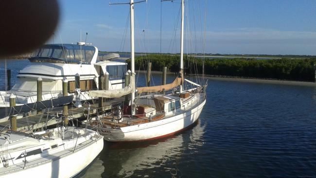 Trumpy Contract #386 "San Ban" 47'  Cutter Ketch. 