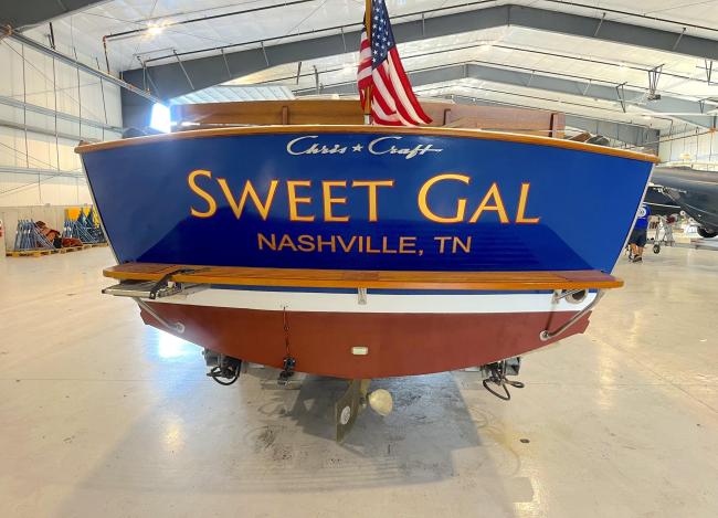 1968/2018 CHRIS-CRAFT CAVALIER CUTLASS 27, stern