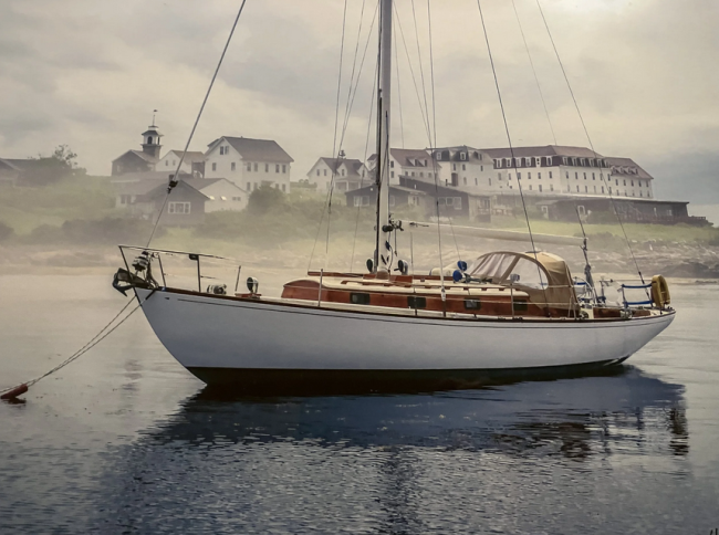 Tor 40; ALOFT, moored, port side view