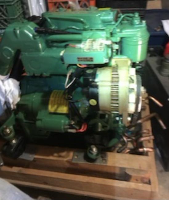 Volvo Penta MS-2 , 2 cylinder, 18-hp diesel engine