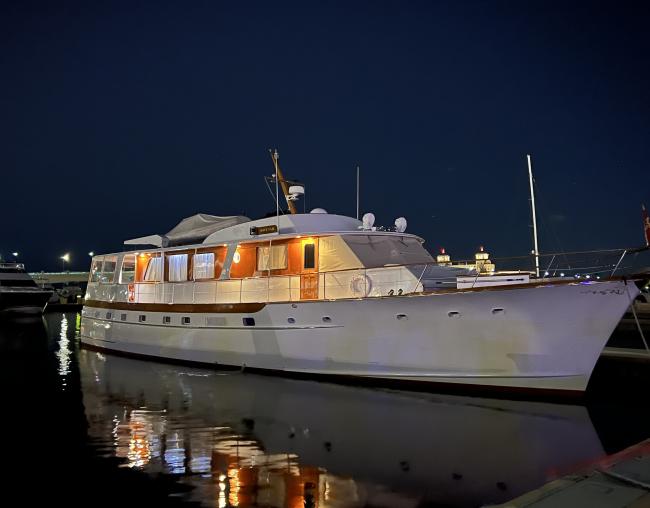 Fully restored 72' Trumpy motor yacht (1972)