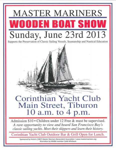 Wooden Boat Show, Tiburon, June 23, 2013