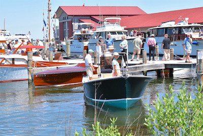 Annual Antique & Classic Boat Festival. Photo courtesy CBMM. 