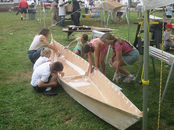 photo of Community Boatbuilding Event in Fair Haven, New Jersey