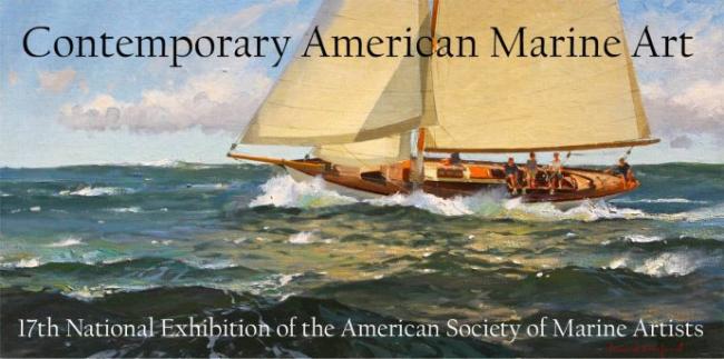 17th National Exhibition of the American Society of Marine Artists Poster