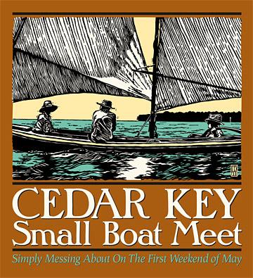 Cedar Key Small Boat Meet poster.
