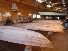 Building Northeaster Dories in class at the Wooden Boat Foundation