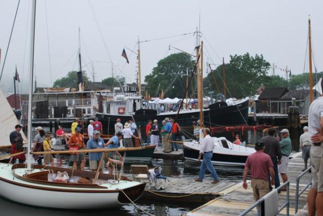 WoodenBoat show photo