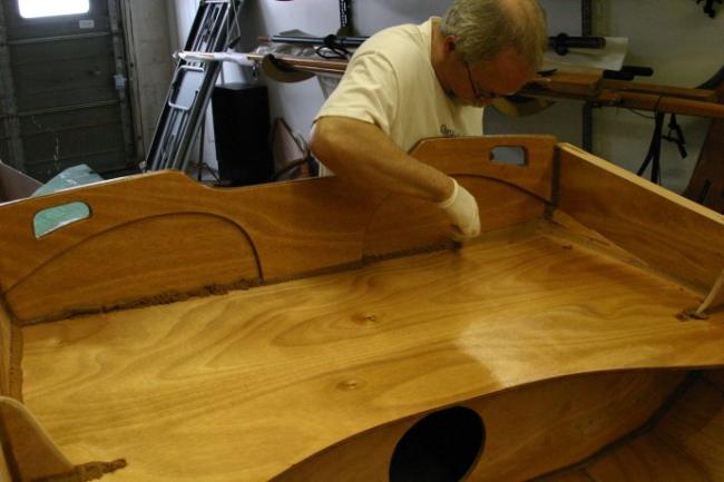 Lapstrake Dinghy at Great Lakes Boat Building School