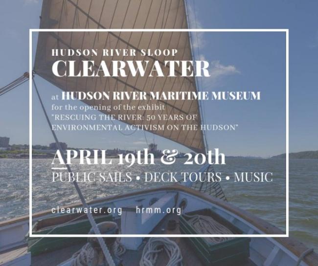 Hudson River Sloop CLEARWATER Public Sails, Deck Tours, Music
