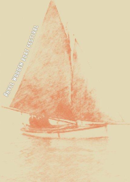 Rhyll Wooden Boat Festival March poster