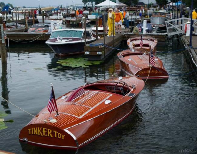 Annual Niagara Frontier Antique & Classic Boat Show. Photo: Michael Katz.